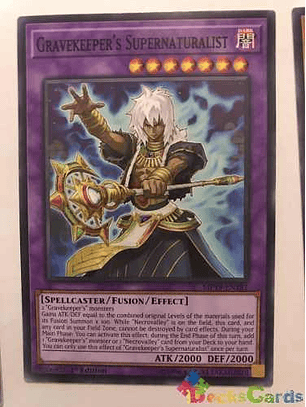 Gravekeeper's Supernaturalist - mp19-en181 - Common 1st Edit