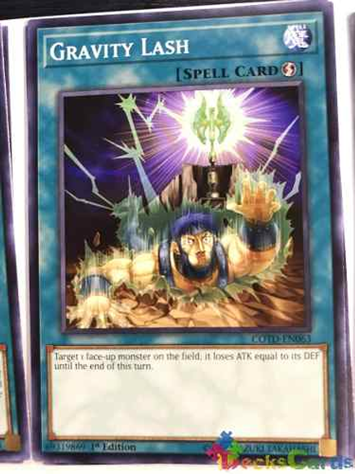 Gravity Lash - cotd-en063 - Common 1st Edition 1