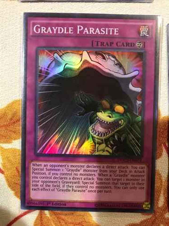 Graydle Parasite - docs-en074 - Super Rare 1st Edition 1