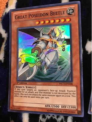 Great Poseidon Beetle - prc1-en008 - Super Rare