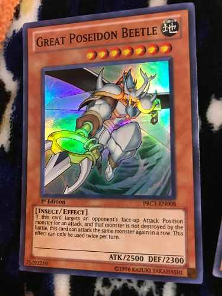 Great Poseidon Beetle - prc1-en008 - Super Rare 1