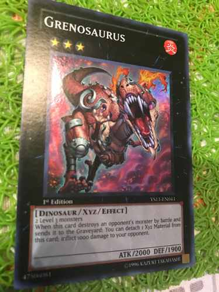 Grenosaurus - ys11-en043 - Super Rare 1st Edition 1