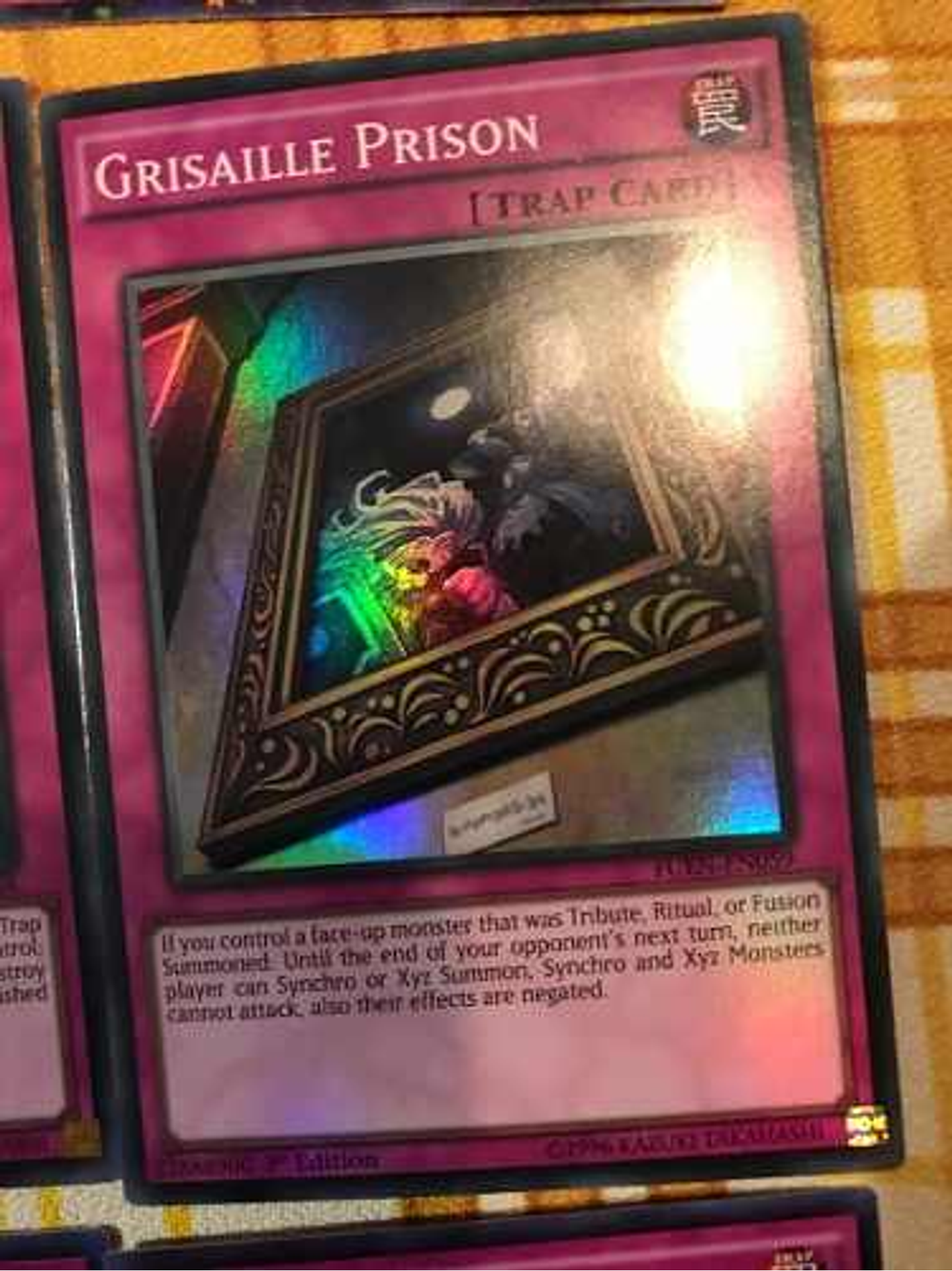 Grisaille Prison - fuen-en059 - Super Rare 1st Edition 1