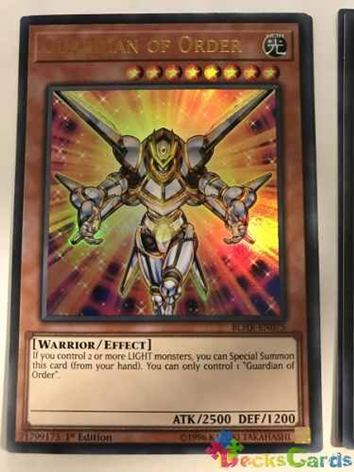 Guardian Of Order - blhr-en075 - Ultra Rare 1st Edition 1