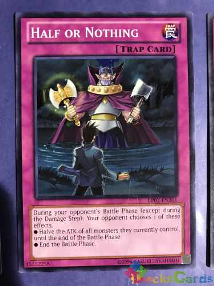 Half Or Nothing - Bp02-en201 - Common Unlimited 1