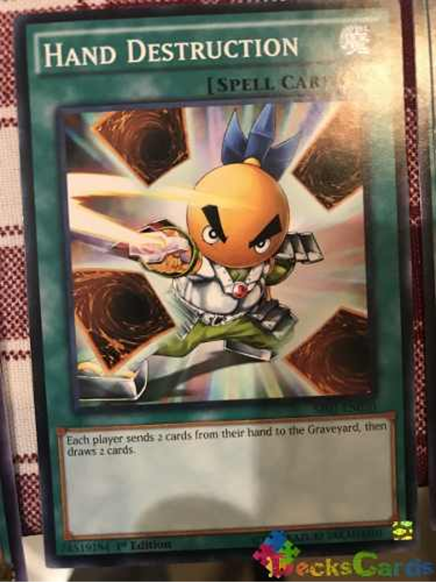 Hand Destruction - sr02-en030 - Common 1st Edition 1