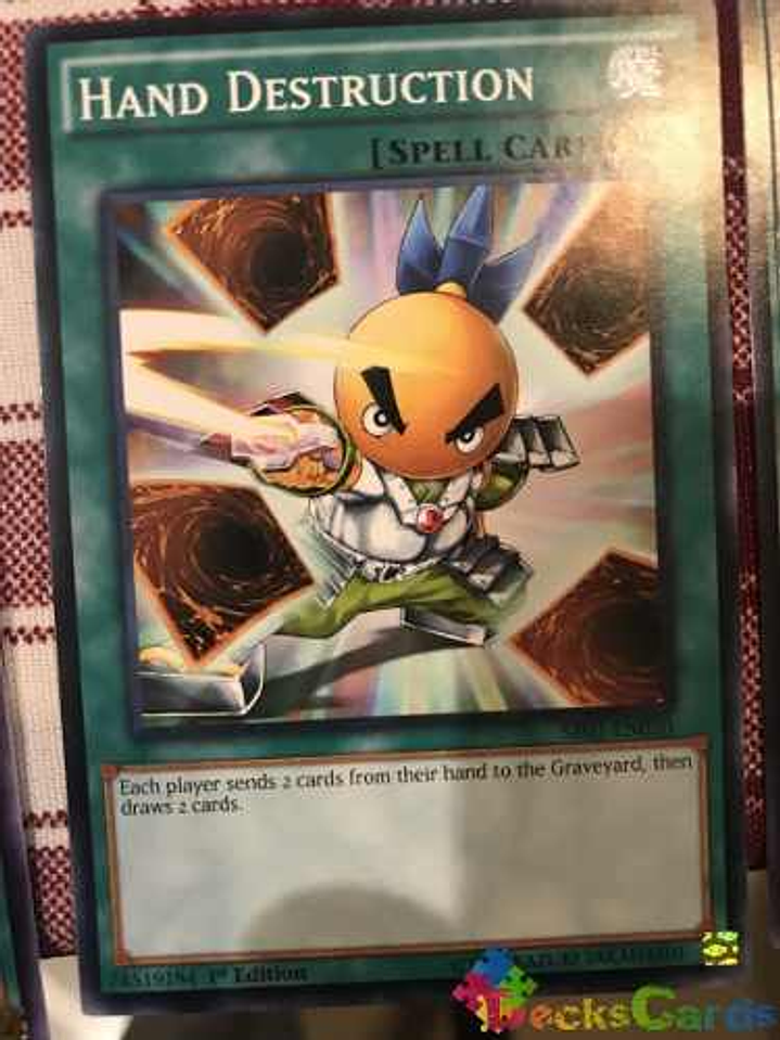 Hand Destruction - sr02-en030 - Common 1st Edition 1