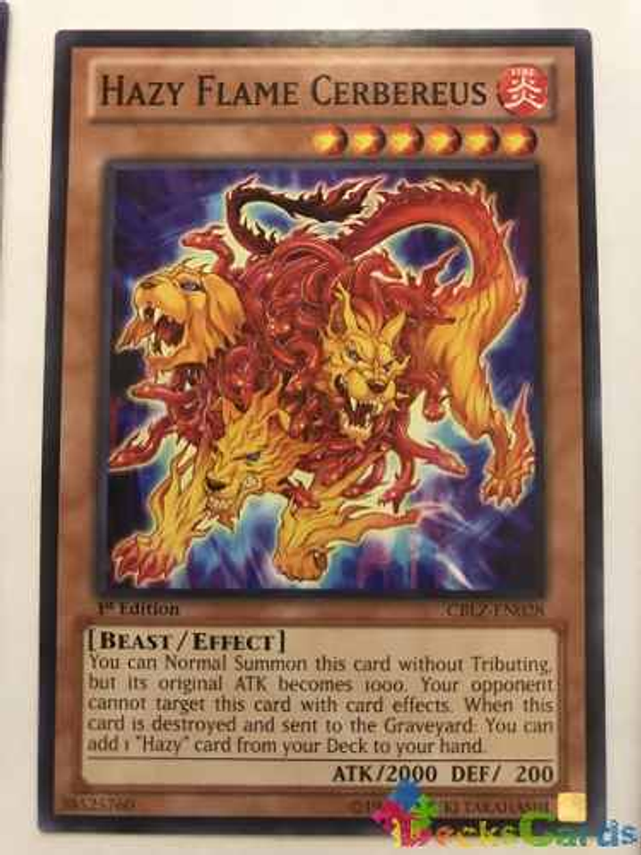 Hazy Flame Cerbereus - cblz-en028 - Common 1st Edition 1