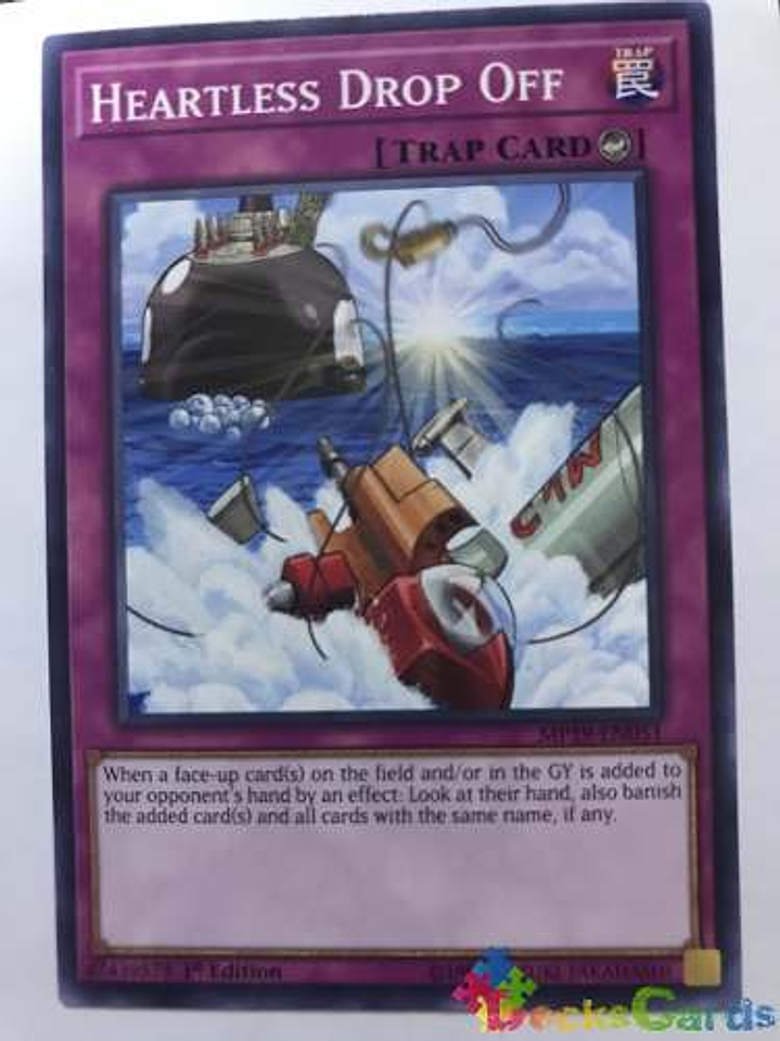 Heartless Drop Off - mp19-en051 - Common 1st Edition 1