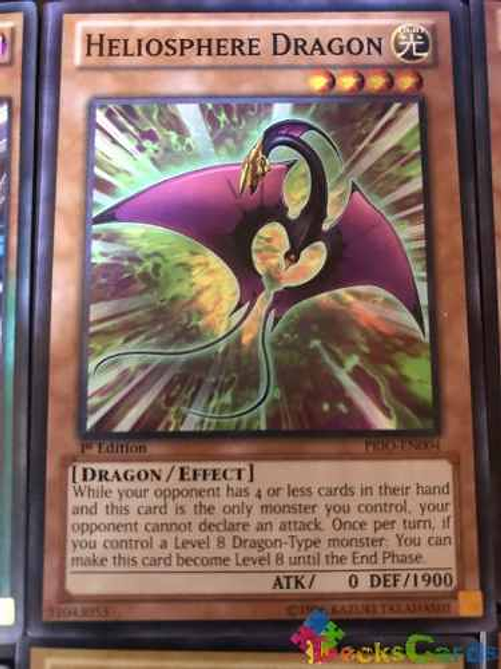 Heliosphere Dragon - prio-en004 - Common 1st Edition 1