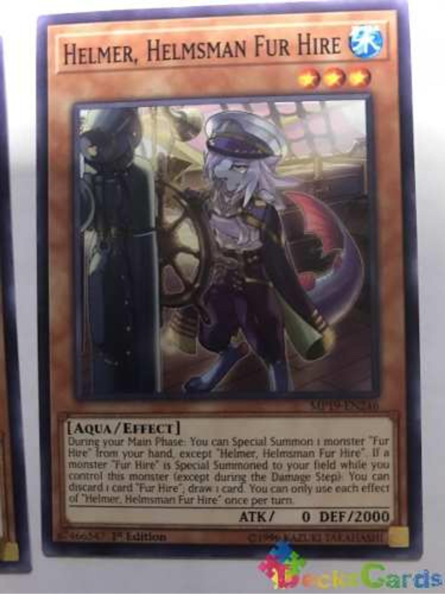 Helmer, Helmsman Fur Hire - mp19-en246 - Common 1st Edition 1