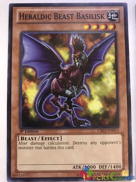 Heraldic Beast Basilisk - cblz-en013 - Common 1st Edition