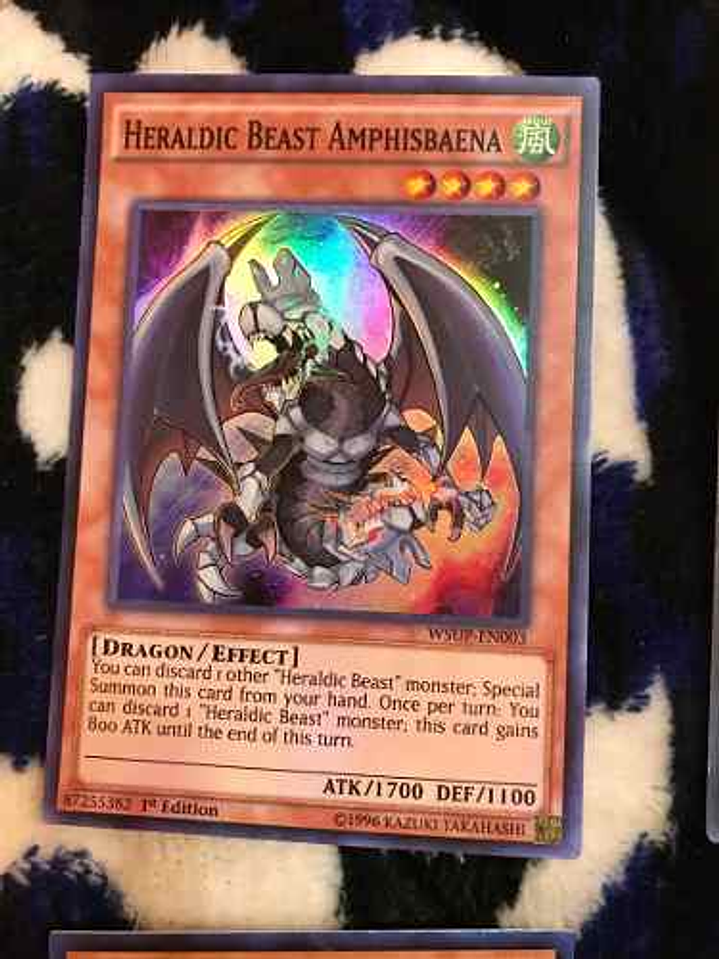 Heraldic Beast Amphisbaena - wsup-en003 - Super Rare 1st Edi 1