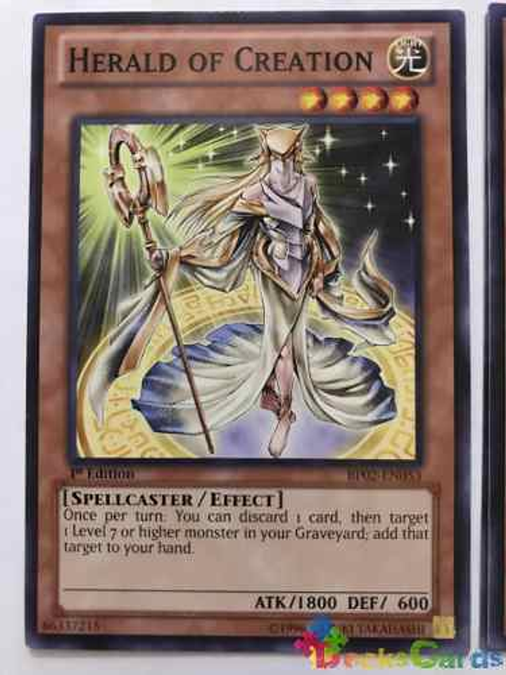 Herald Of Creation - bp02-en053 - Common 1st Edition 1