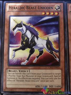 Heraldic Beast Unicorn - cblz-en016 - Common Unlimited