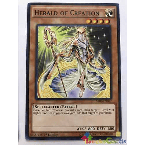 Herald Of Creation - sr02-en007 - Common 1st Edition