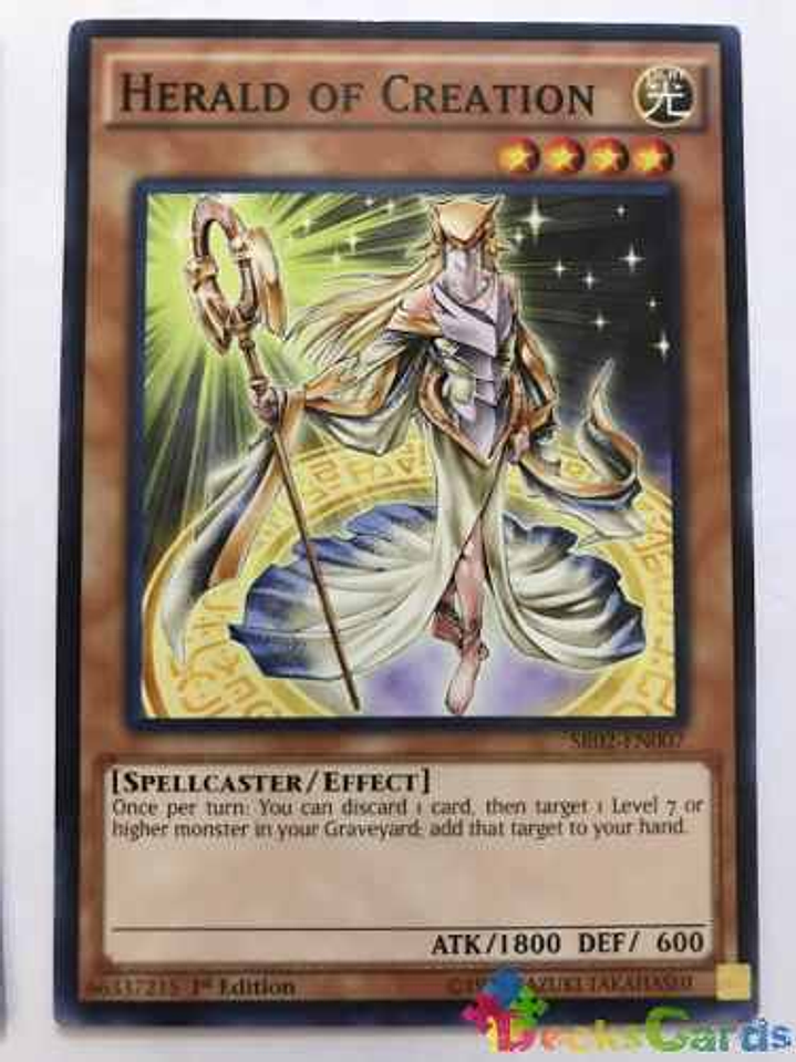 Herald Of Creation - sr02-en007 - Common 1st Edition 1
