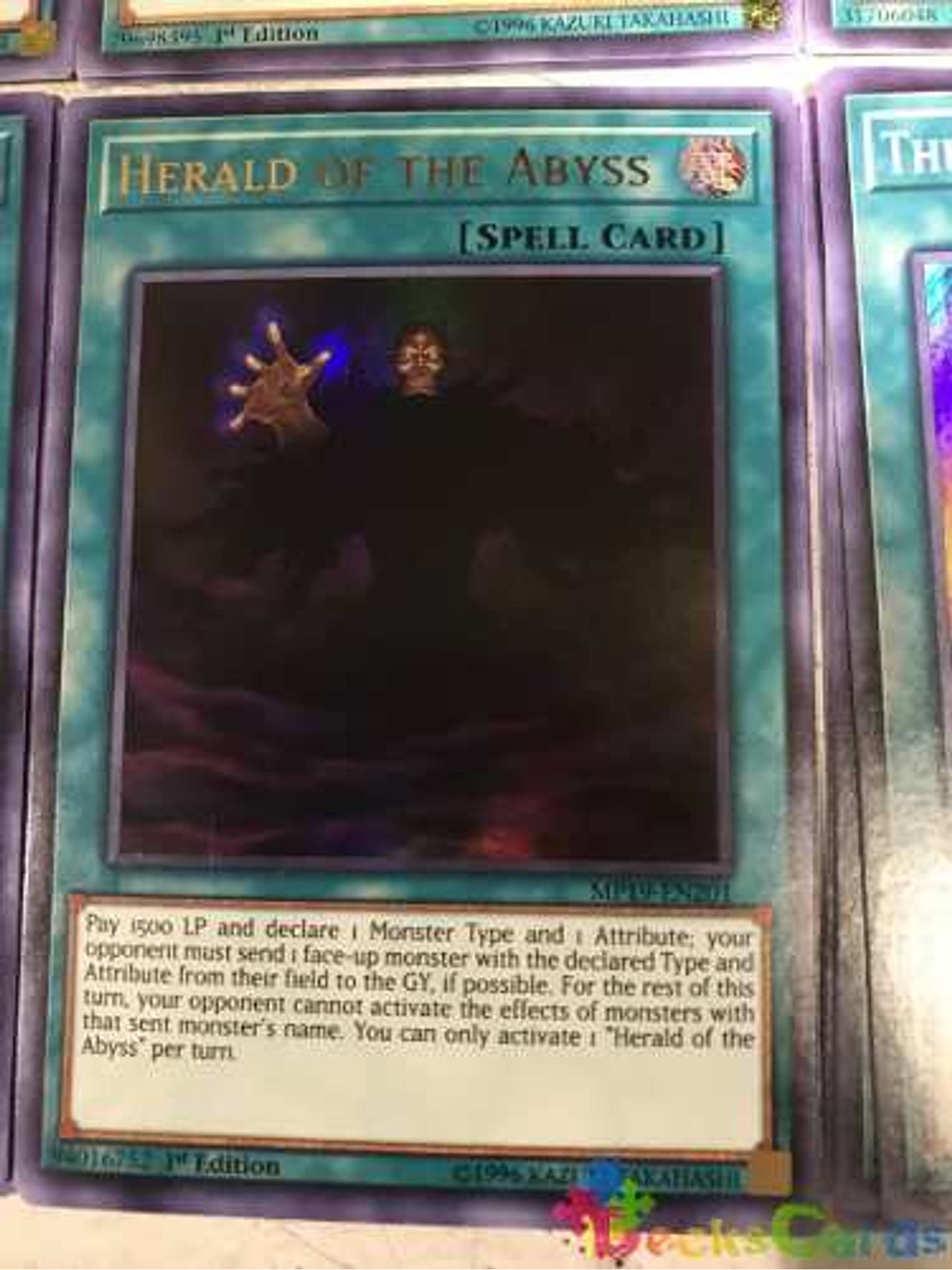 Herald Of The Abyss - mp19-en201 - Ultra Rare 1st Edition 1