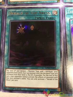 Herald Of The Abyss - mp19-en201 - Ultra Rare 1st Edition