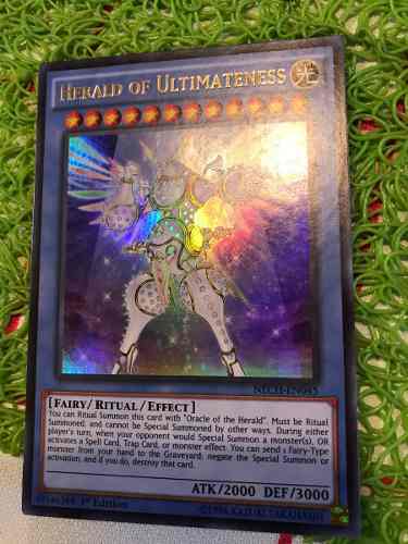 Herald Of Ultimateness - nech-en045 - Ultra Rare 1st Edition