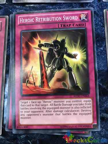 Heroic Retribution Sword - redu-en068 - Common Unlimited