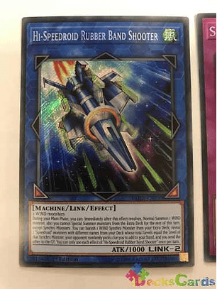Hi-speedroid Rubber Band Shooter - blhr-en050 - Secret Rare