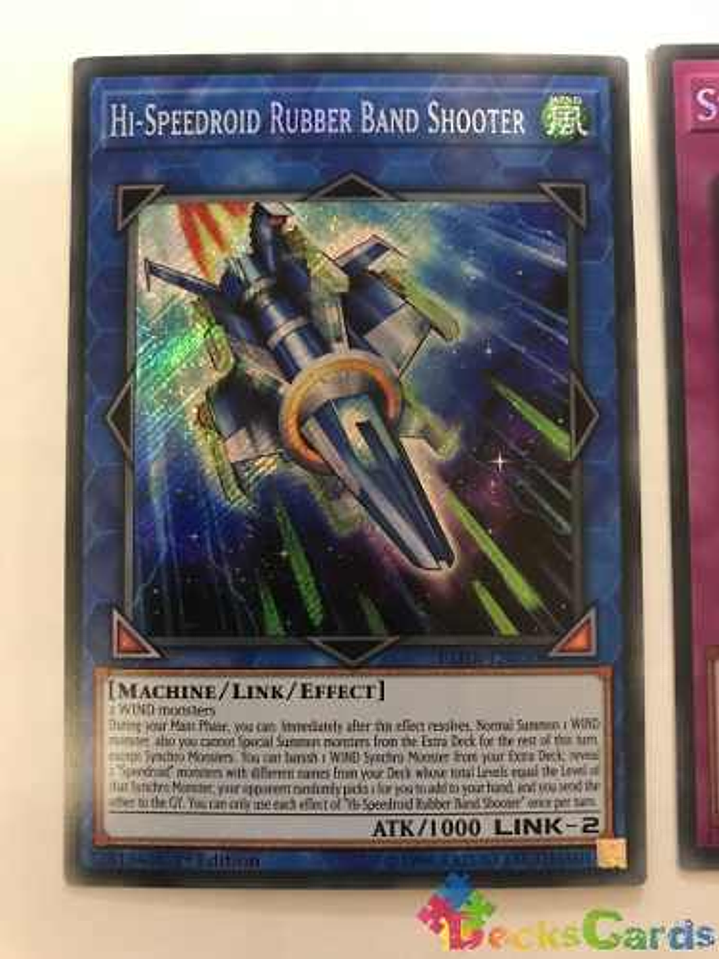 Hi-speedroid Rubber Band Shooter - blhr-en050 - Secret Rare 1