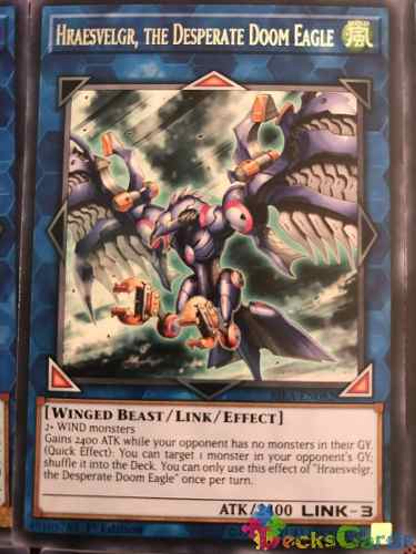 Hraesvelgr, The Desperate Doom Eagle - rira-en082 - Rare 1st Edition 1