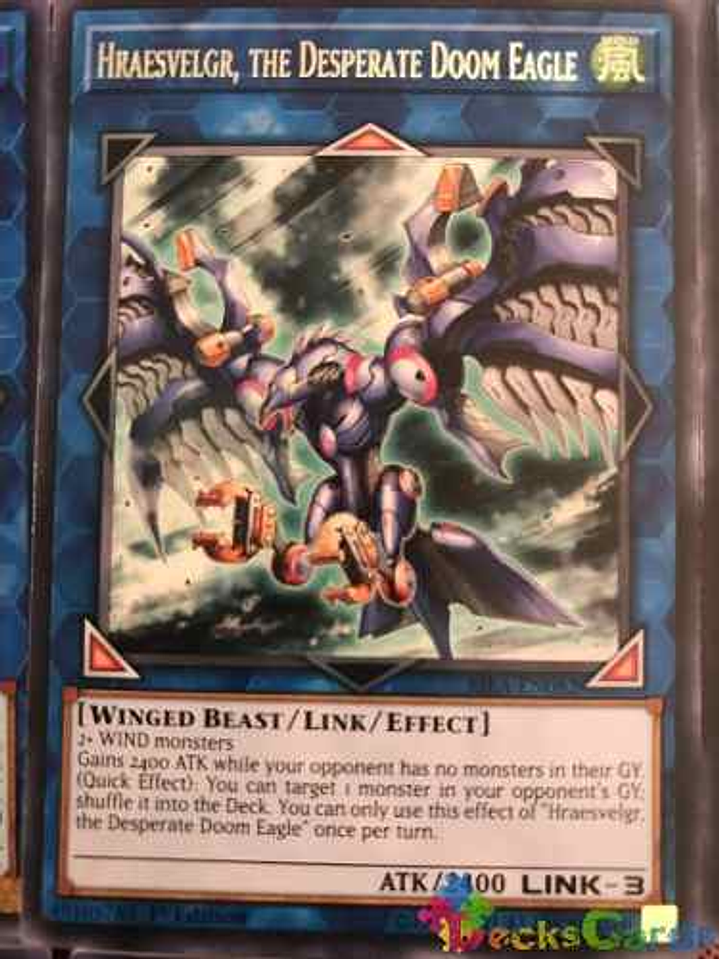 Hraesvelgr, The Desperate Doom Eagle - rira-en082 - Rare 1st Edition 1