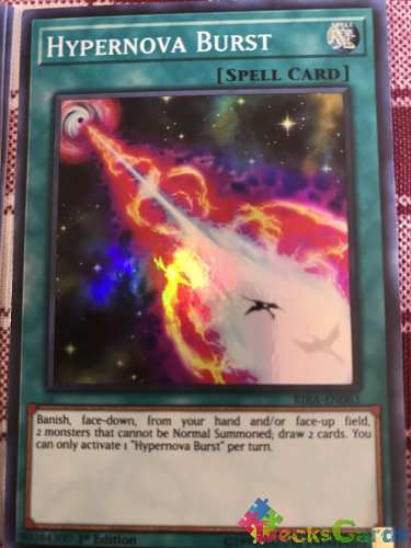 Hypernova Burst - rira-en063 - Super Rare 1st Edition