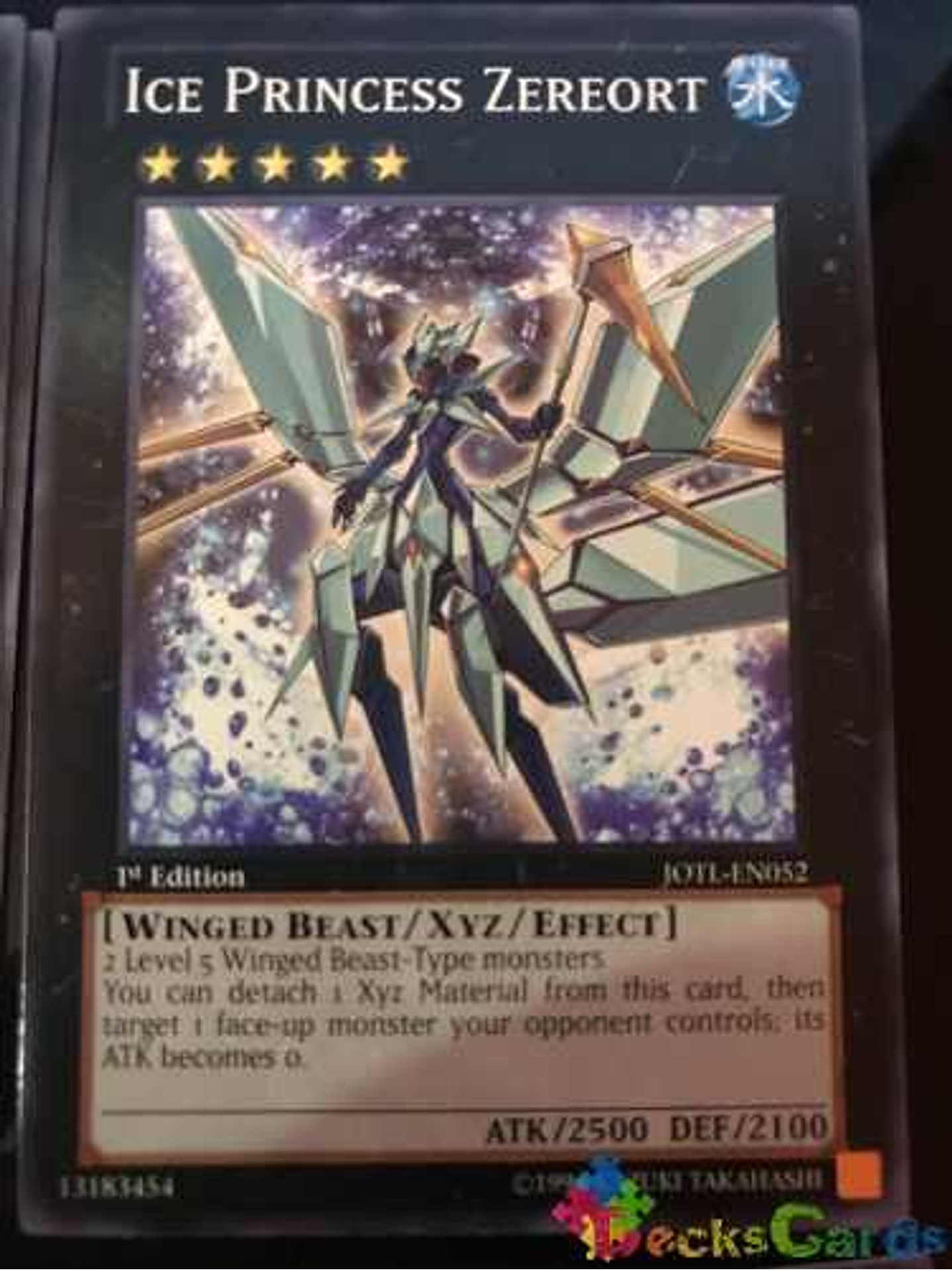 Ice Princess Zereort - jotl-en052 - Common 1st Edition 1