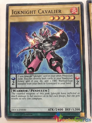 Igknight Cavalier - docs-en030 - Common 1st Edition