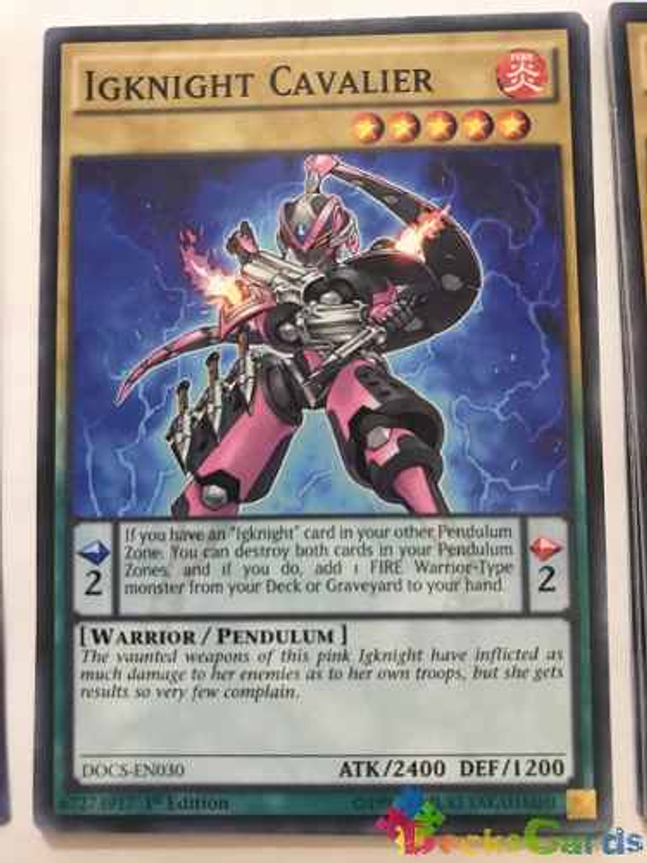 Igknight Cavalier - docs-en030 - Common 1st Edition 1