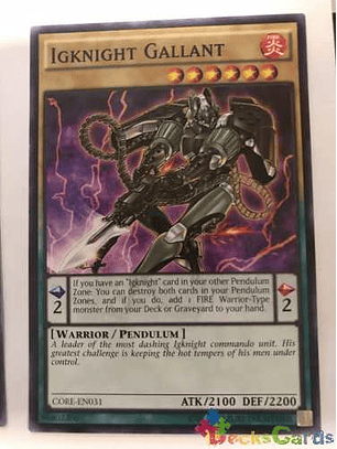 Igknight Gallant - core-en031 - Common Unlimited