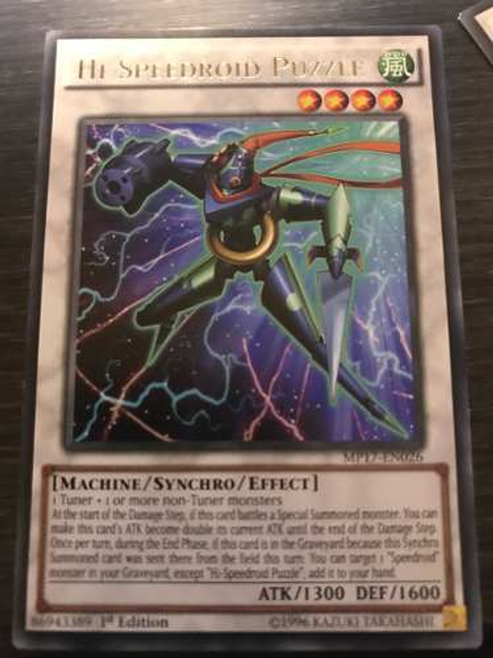 Hi-speedroid Puzzle - mp17-en026 - Rare 1st Edition 2