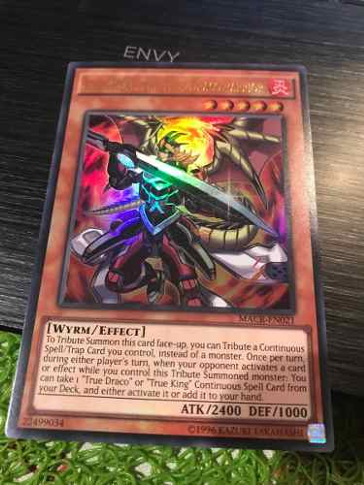 Ignis Heat, The True Dracowarrior - macr-en021 - Ultra Rare Unlimited 1