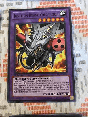 Ignition Beast Volcannon - cblz-en091 - Common 1st Edition