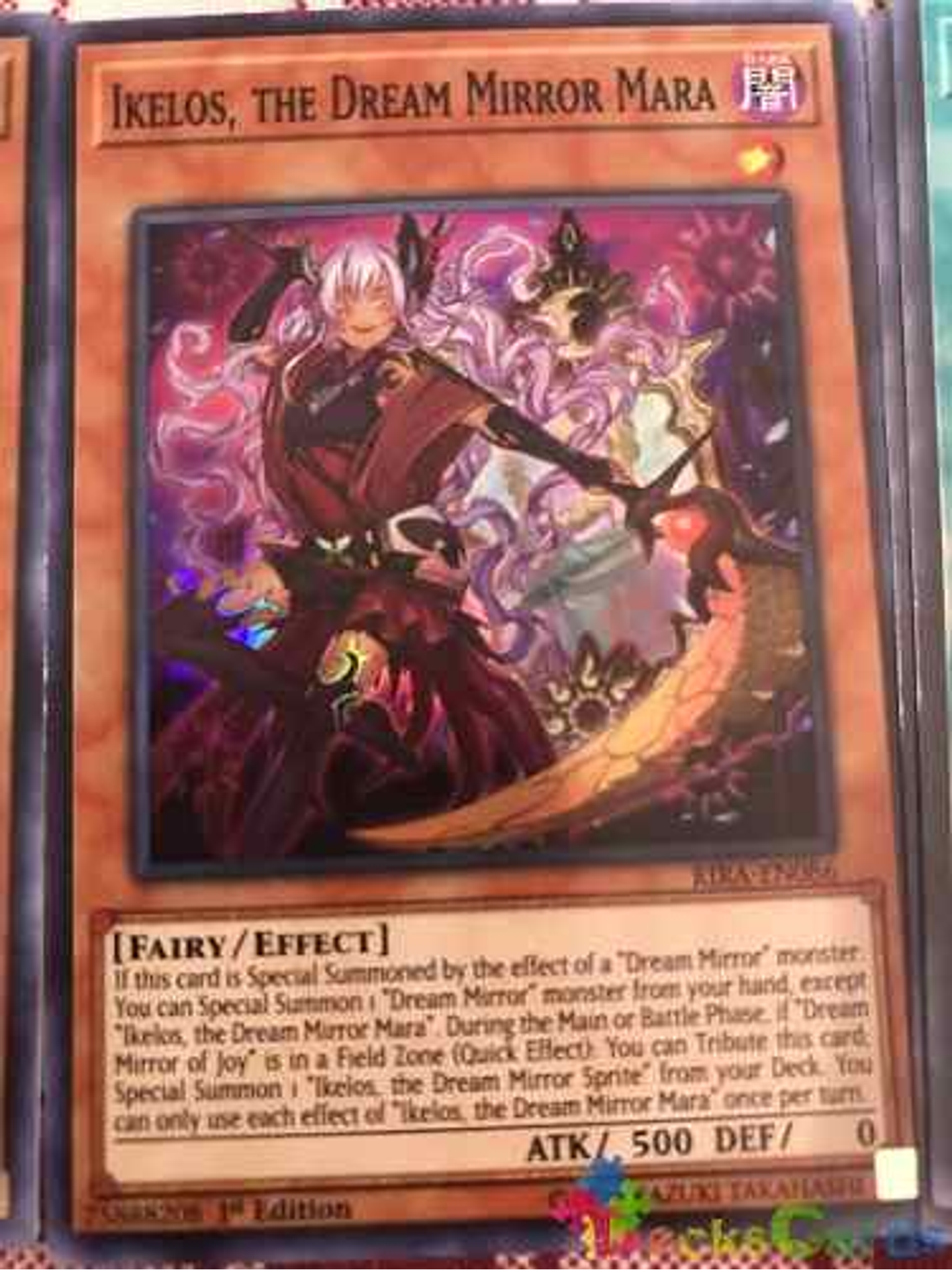 Ikelos, The Dream Mirror Mara - rira-en086 - Super Rare 1st Edition  1