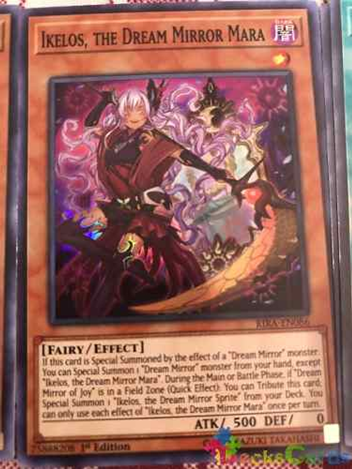 Ikelos, The Dream Mirror Mara - rira-en086 - Super Rare 1st Edition  1