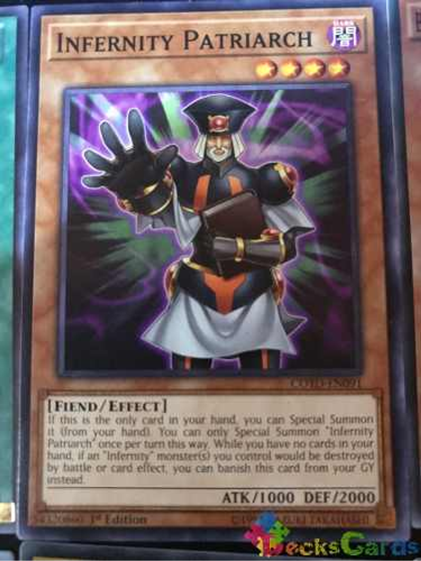 Infernity Patriarch - cotd-en091 - Common 1st Edition 1