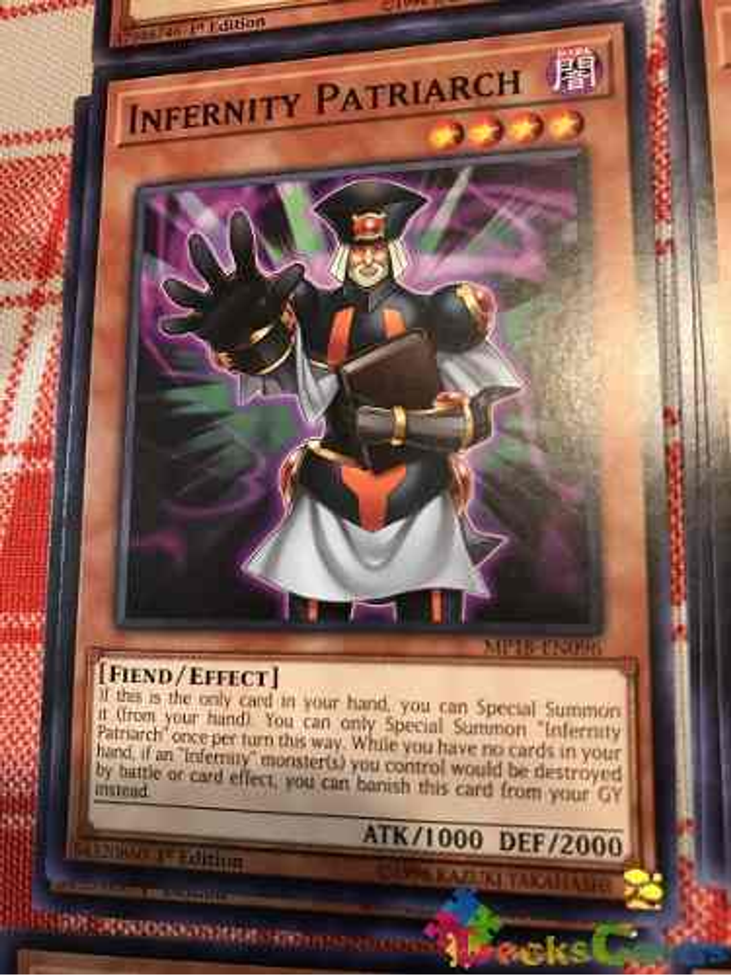 Infernity Patriarch - mp18-en096 - Common 1st Edition 1