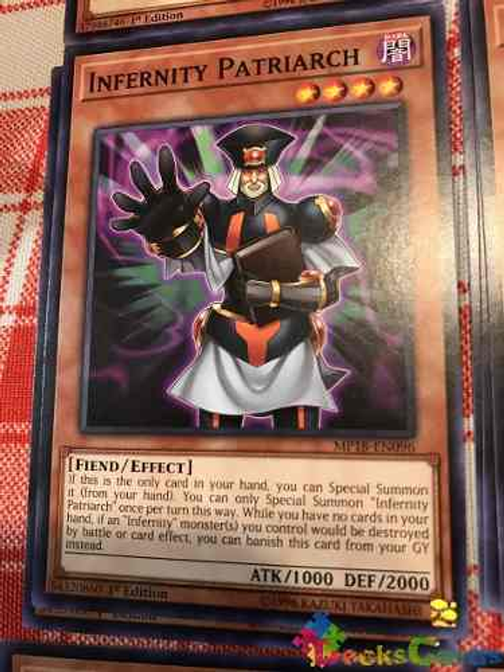 Infernity Patriarch - mp18-en096 - Common 1st Edition 1