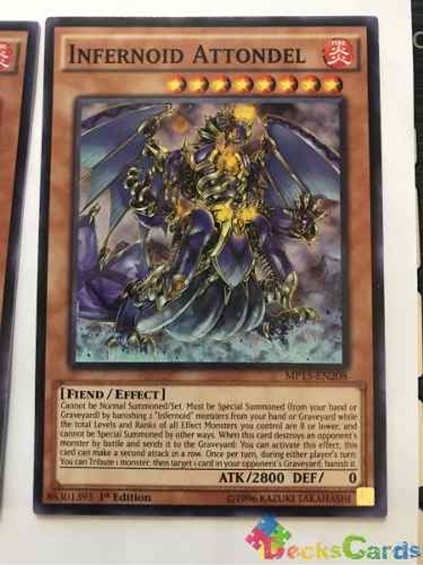 Infernoid Attondel - mp15-en208 - Common 1st Edition 1