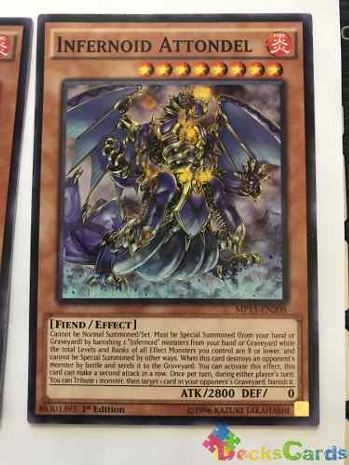 Infernoid Attondel - mp15-en208 - Common 1st Edition 1