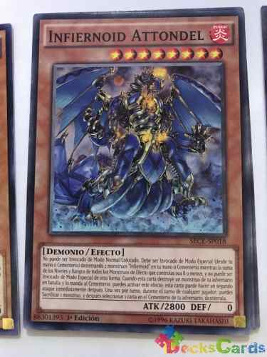 Yu-Gi-Oh! Infernoid Attondel Card – SECE-EN018, Secrets Of Eternity 1st Edition Common