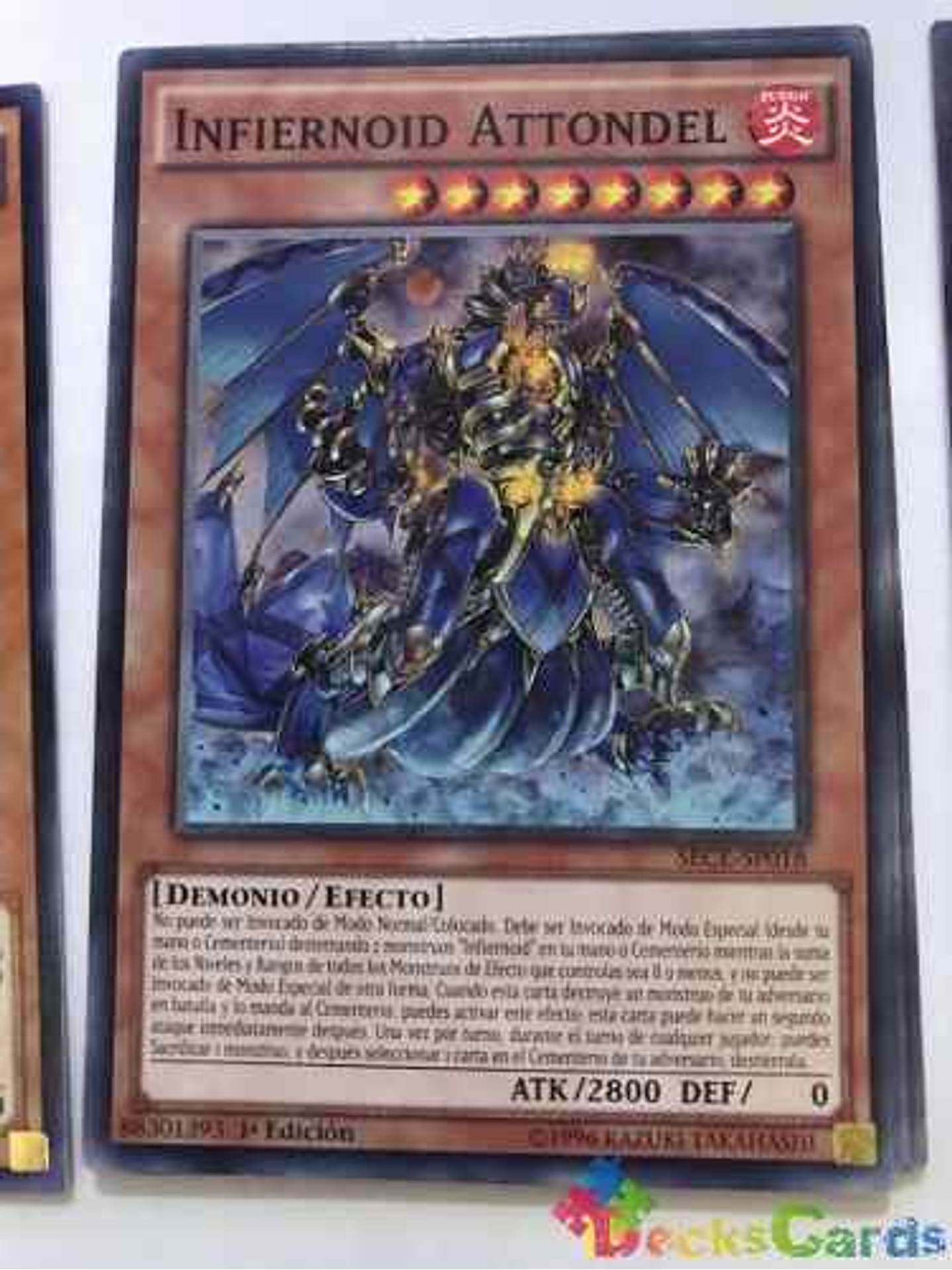 Infernoid Attondel - sece-en018 - Common 1st Edition 1
