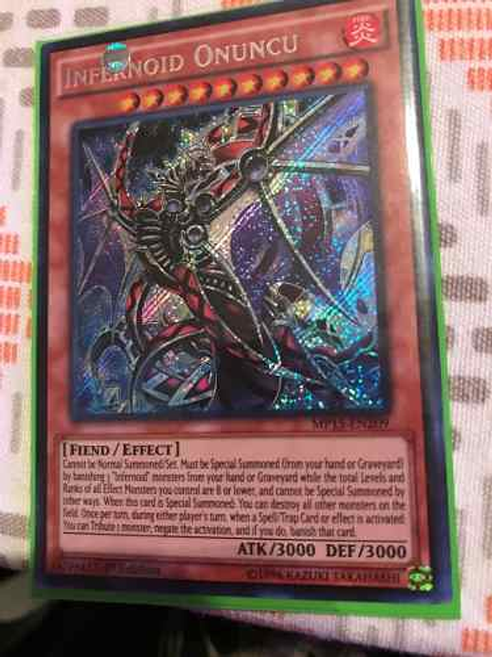 Infernoid Onuncu - mp15-en209 - Secret Rare 1st Edition 1