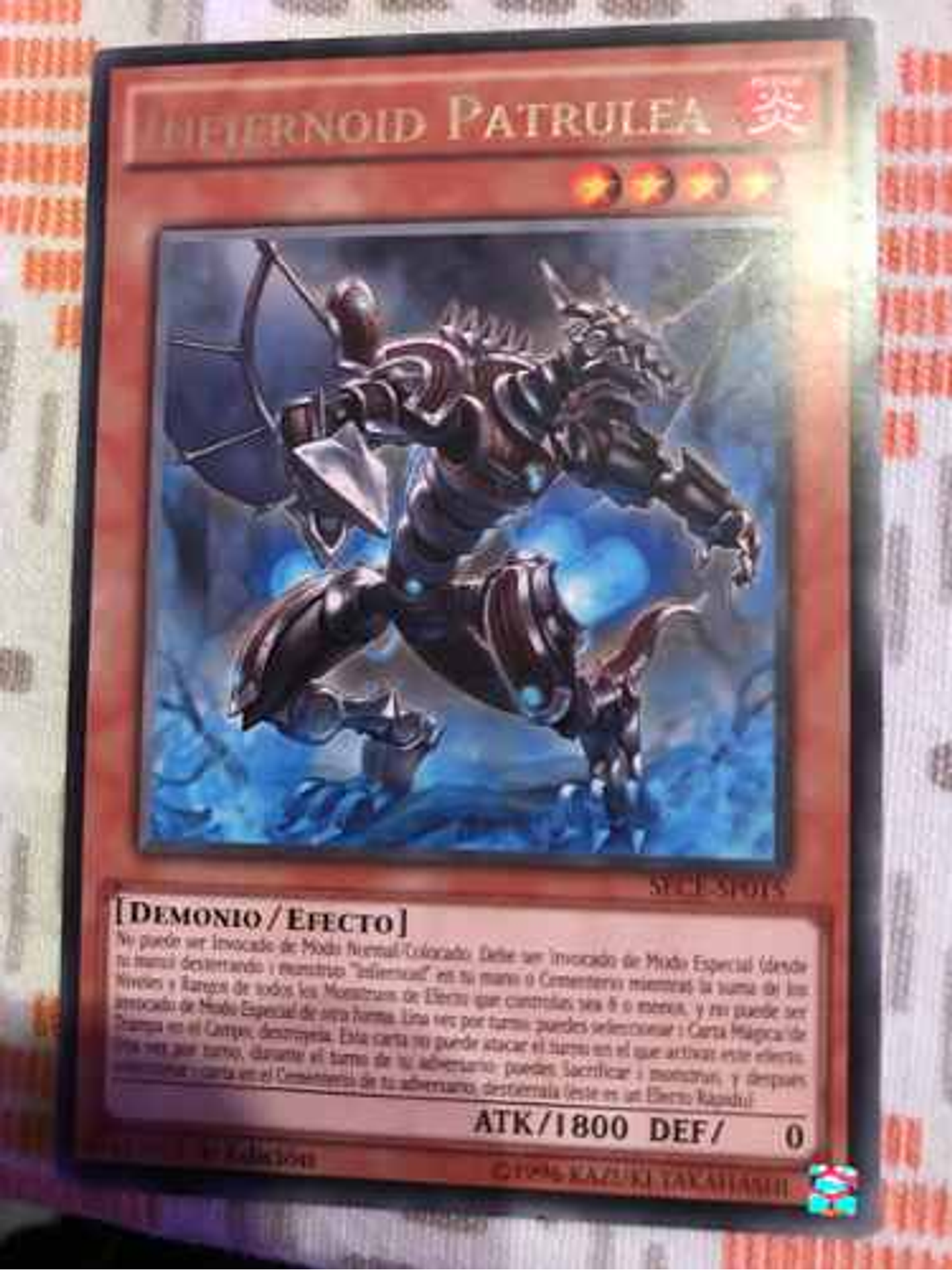 Infernoid Patrulea - sece-en015 - Rare 1st Edition 1