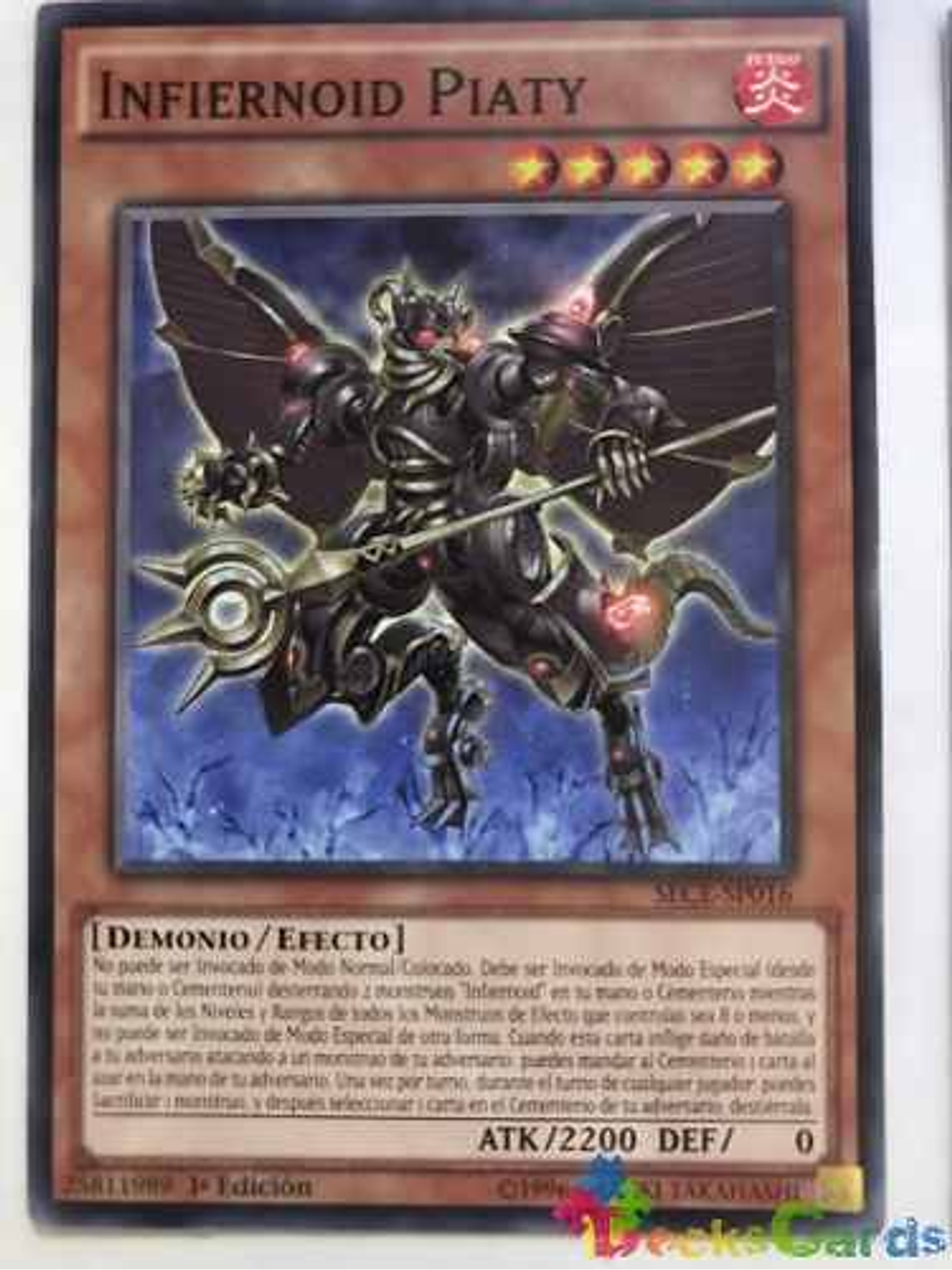 Infernoid Piaty - sece-en016 - Common 1st Edition 1