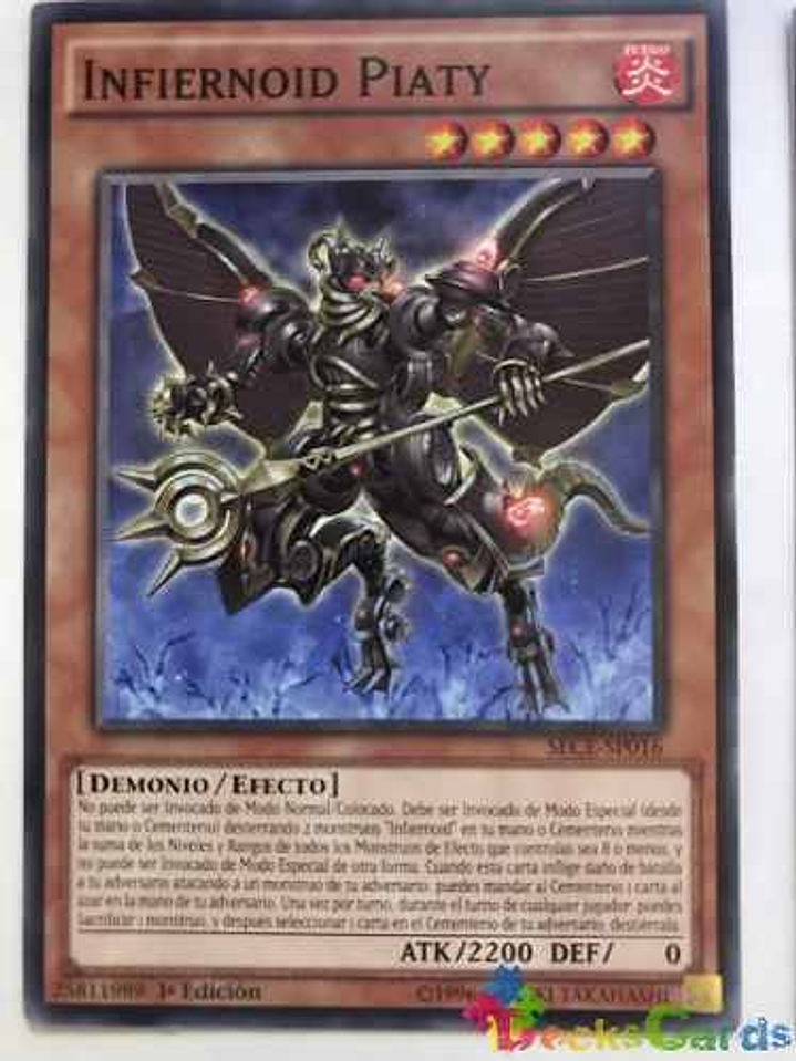 Infernoid Piaty - sece-en016 - Common 1st Edition 1